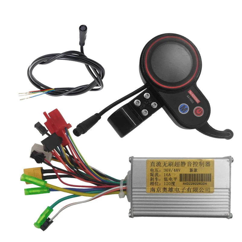 NJAX Instrument Display 48V LCD with key For Electric Scooter Accessories