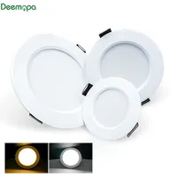 LED Downlight 3W 5W 7W 9W 12W 15W Led Lamp AC 220V 230V 240V Spotlight Recessed Round LED Panel Light Indoor Lighting Down light