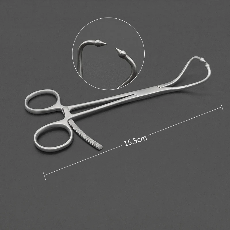 

Orthopedic Instruments With Toothed Punctate Holding Forceps Spherical With Pointed Fracture Reduction Forceps Orthopedic Surgic