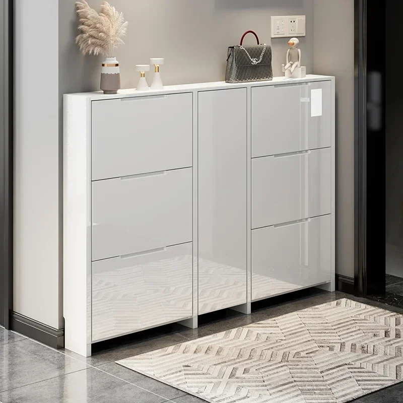 

Household Storage Shoes Rack Shelves Indoor Multi Layer Organizer Shoes Rack Nordic Ultra Thin Szafka Na Buty Home Furniture