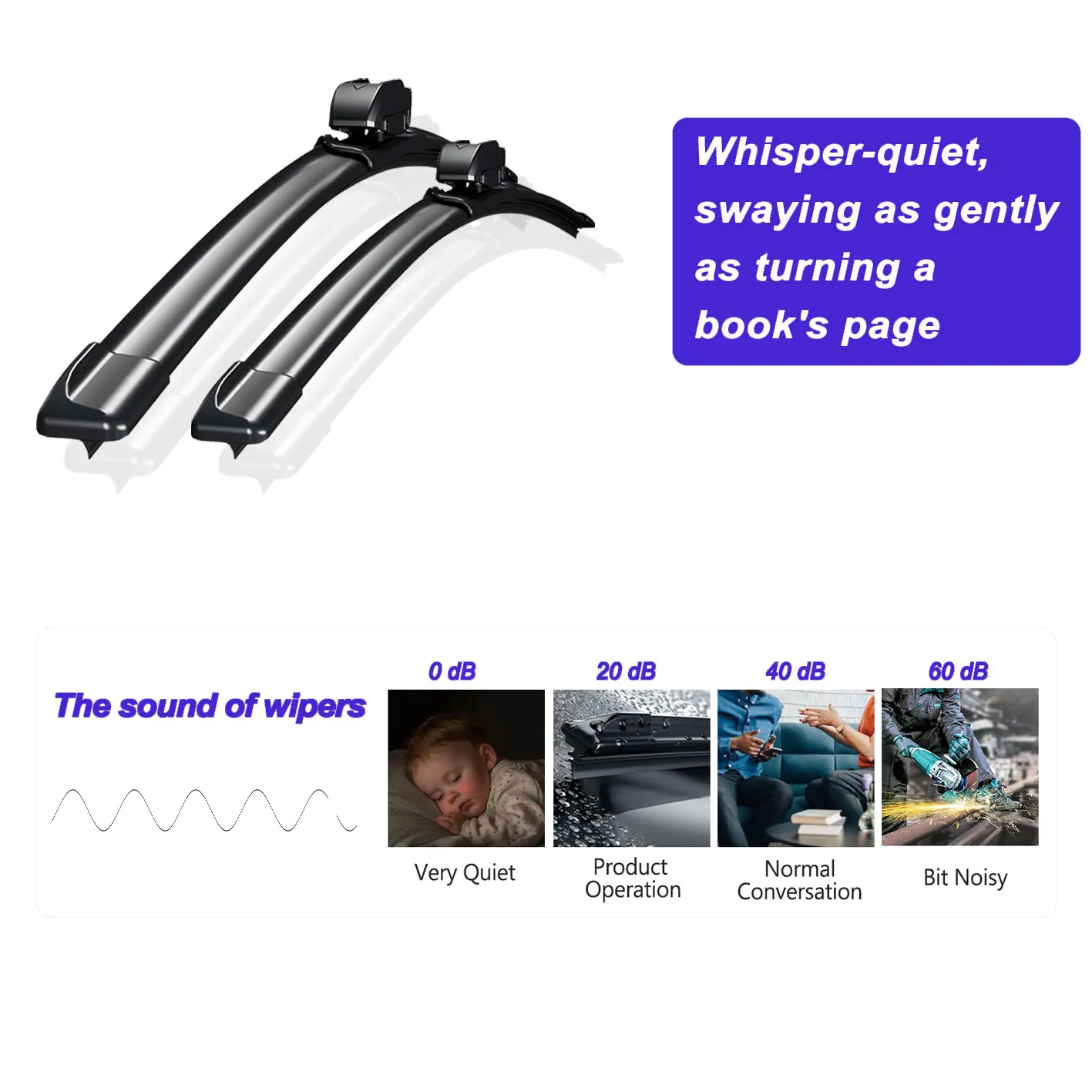 لنيسان GT-R 2009-2024 الجبهة ممسحة زجاج أمامي شفرات 2 قطعة Slient المطر الزجاج الأمامي نافذة الملحقات 2022 2023