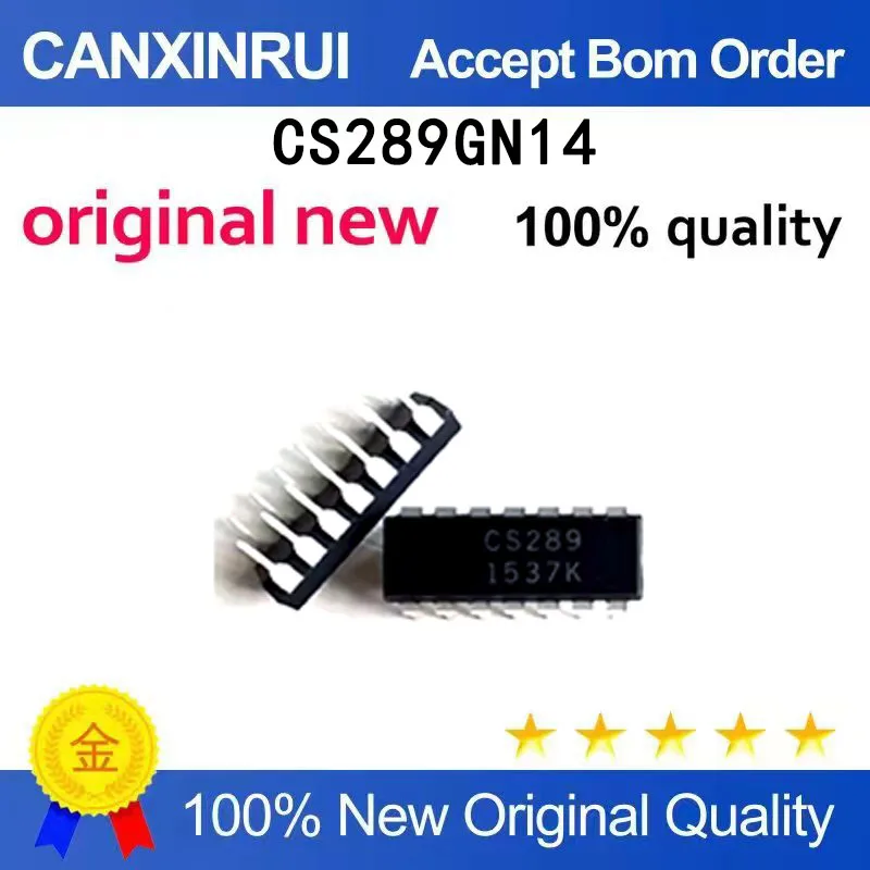 (5pcs-100pcs）Brand new original CS289GN14 CS289 direct insertion DIP-14 spot chip IC