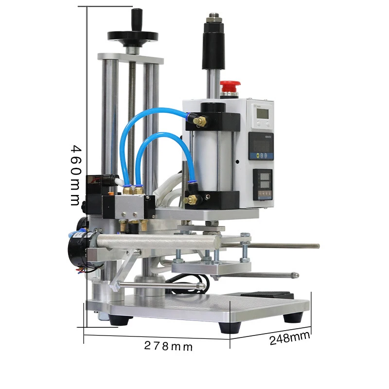 Leather Wood Greeting Card Book Stamps Stamping Machine Embossing Machine Branding Machine