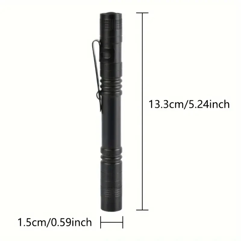 Red Light Penlight One Mode Red Light Flashlight for Camping Hiking Animal Protecting Beekeeping Detecting Aviation Night Vision