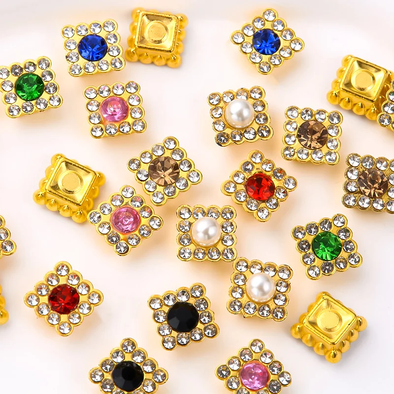 

Wholesale 100pcs/Pack Pearl Beads For Garment Shoes Buttons For DIY Craft Painting Accessories OnHair Clips Kid Dress/Hats/Bags