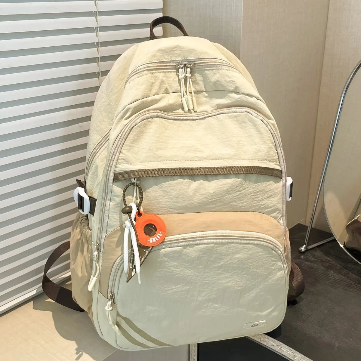 

Повседневный универсальный легкий дорожный рюкзак большой вместимости в корейском стиле Ins Niche для студентов, двойные сумки на плечо