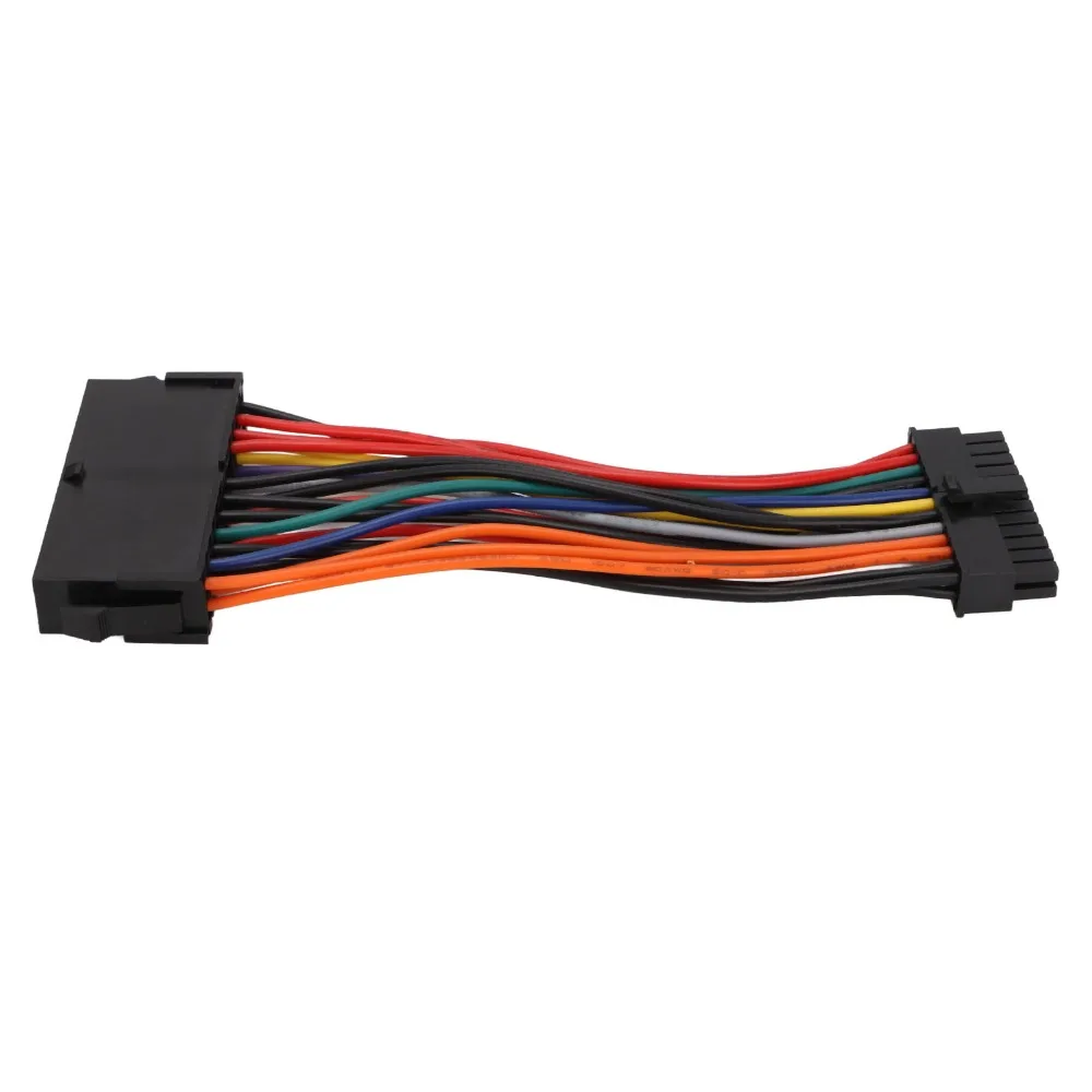 14cm Length 24 Pin To Mini 24 Pin Cable Simple Operation Practical ATX Power Supply Cable for for DELL Optiplex 780 980 760 960