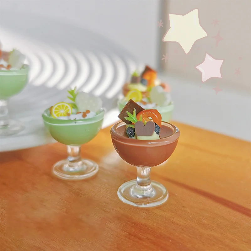 [TJ] 1/12 maison de poupée Simulation boisson tasse de boisson ornements pour Bar boissons décoration poupées maison accessoires semblant jouer jouets