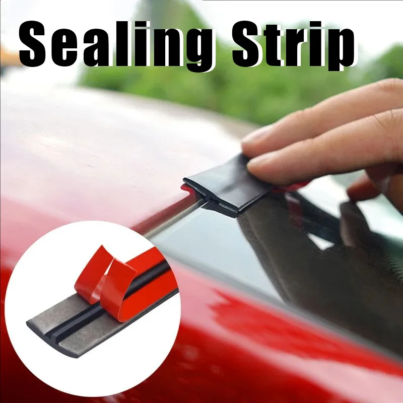 Mobidea Rubber Car Seals Edge Sealing Strips Auto Roof Windshield Car Sealant Protector Anti-collision Strip Window Seals