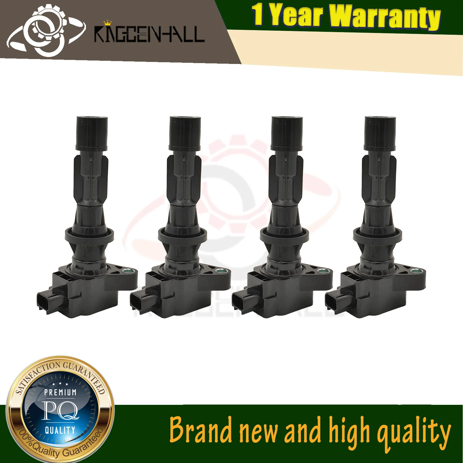 

4PCS Ignition Coil for Mazda 6 CX-7 2.3L 2.5L 3 2.0/2.3/2.5L MX-5 Miata 2.0L 6M8G-12A366 L3G-218-100A-9U L3G218100A