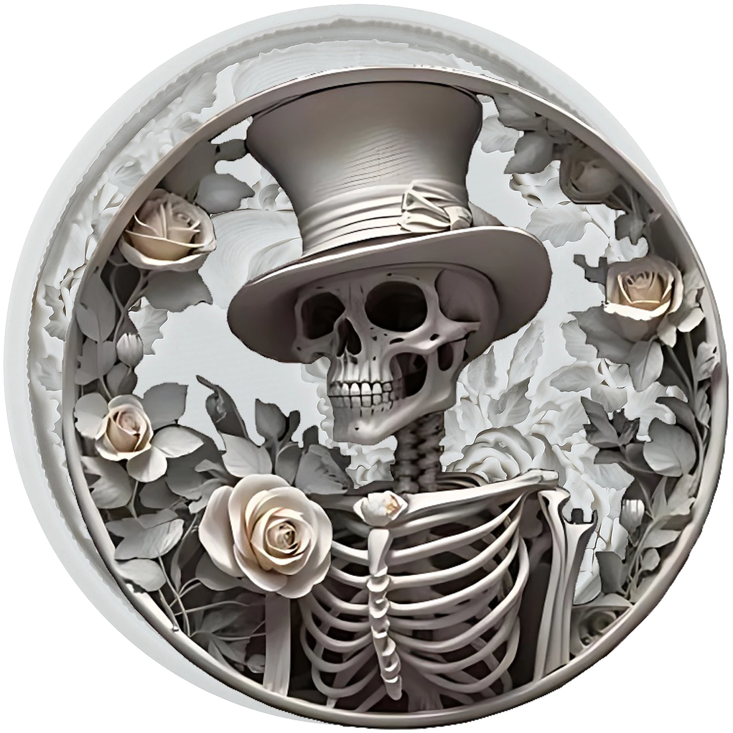 Halloween Skeleton Frame Silicone Mold Skeleton Fondant Cake Decorating Tools Theme Cake Dessert Decorated Chocolate Candy Mold