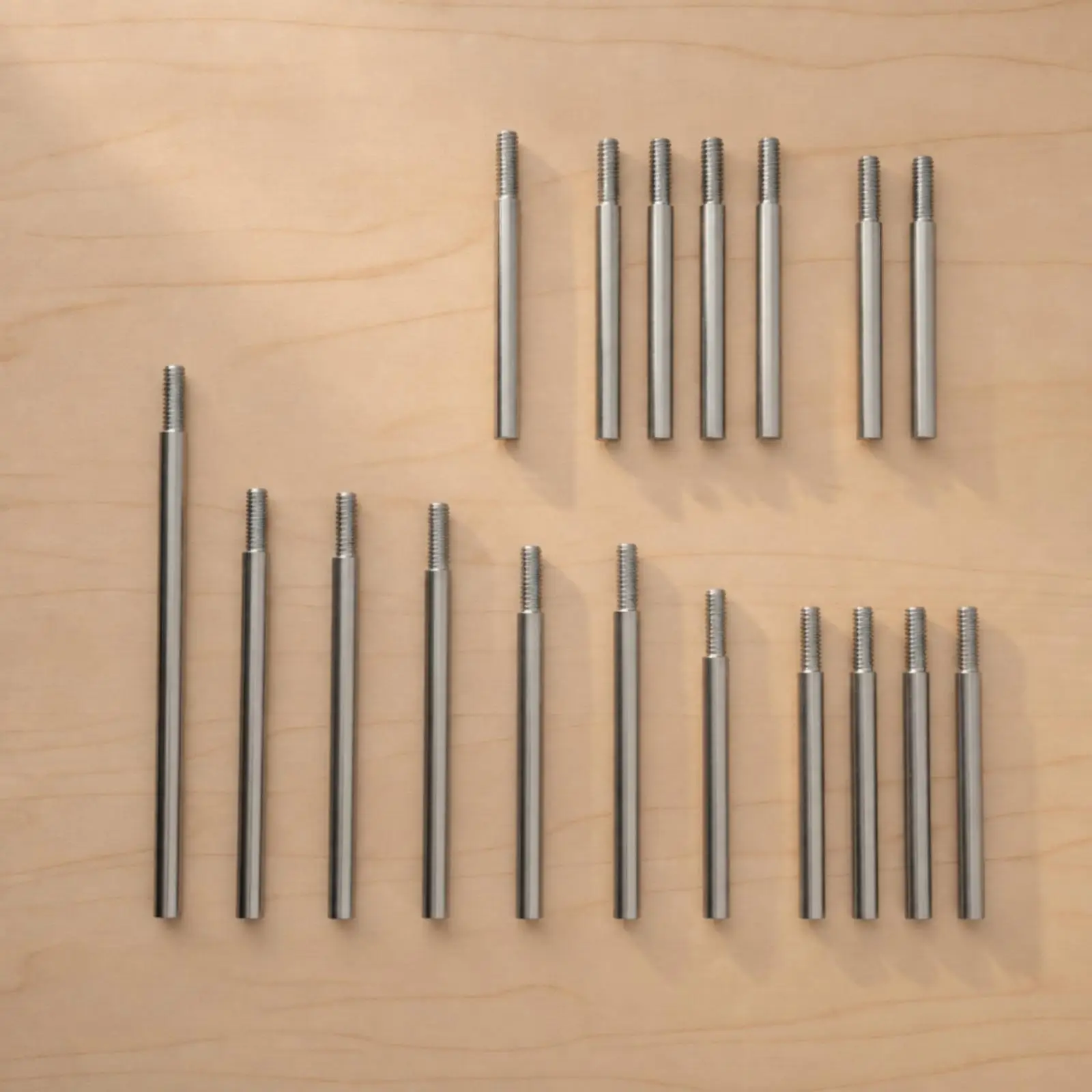 Bassoon Repair Accessory Kit Metal Bassoon Repair Kit with Screws and Threaded Rods Long-Lasting High Hardness for Musicians