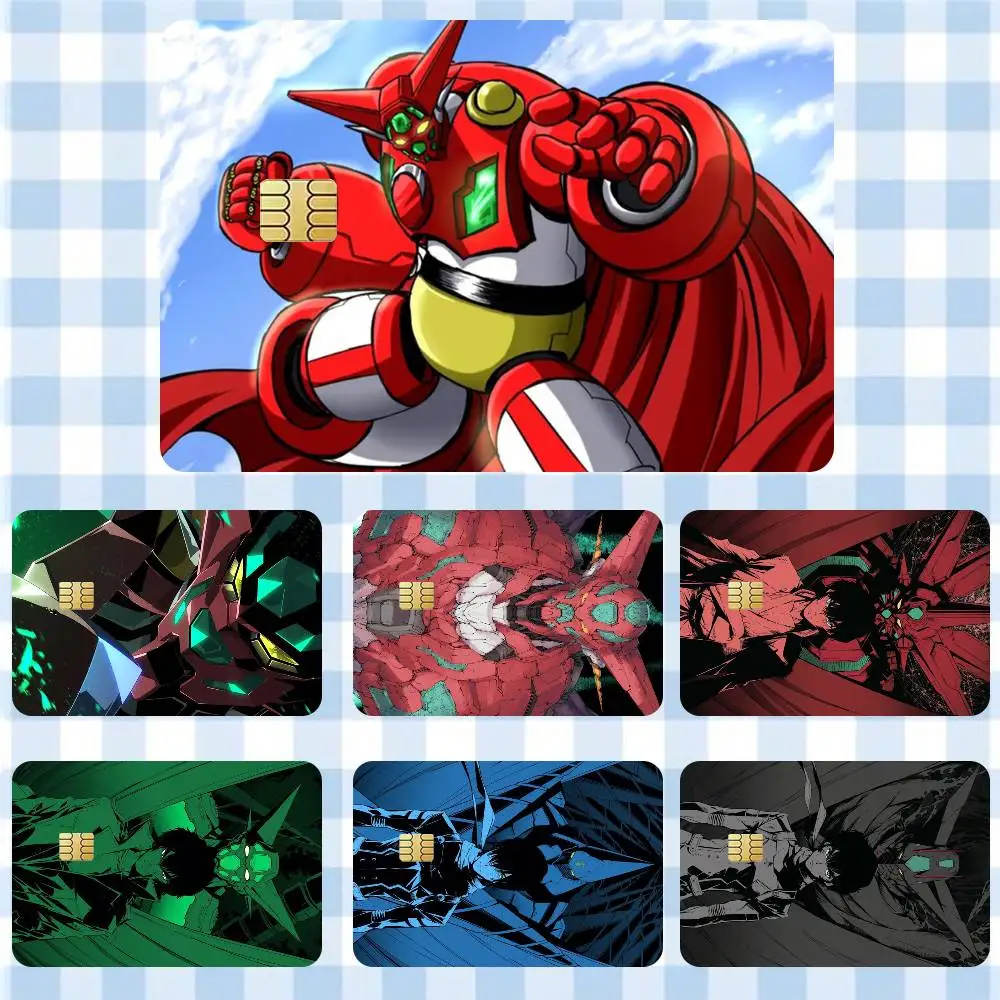 

Shin G-Getter Robo Sticker Film Tape Skin for Credit Card Debit Card Waterproof Stickers