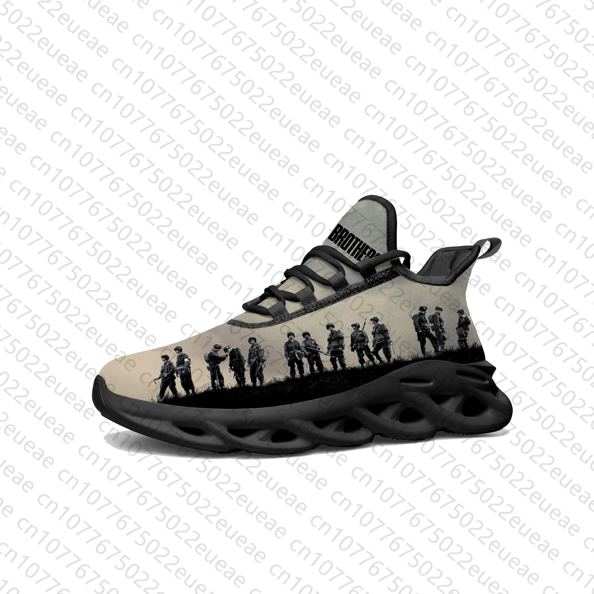 Band of Brothers Flats Sneakers Mens Womens Sports Shoes High Quality Easy Company Sneaker Lace Up Mesh Footwear custom Shoe