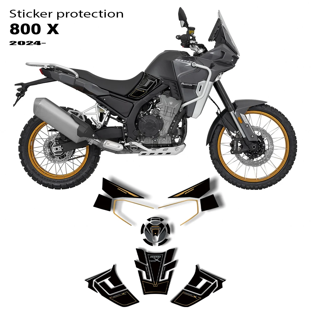 

Защитная наклейка на бак, декоративная наклейка для Kove 800X Pro 800X 2024 2025 2026