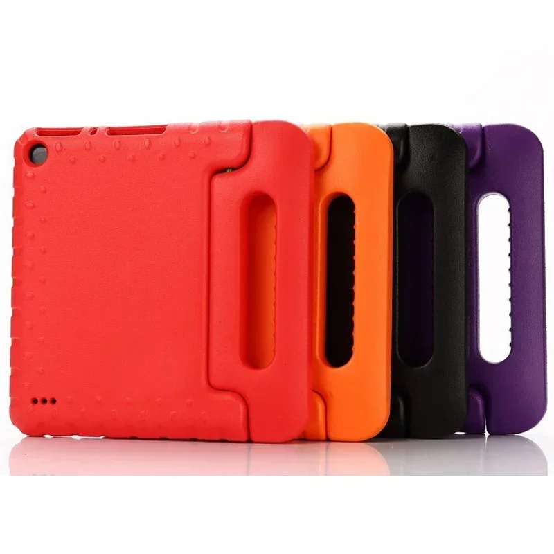 Kids Safe Shockproof EVA Case for Amazon Kindle Fire HD 7 2019 2017 2015 EVA Tablet Case Handle Stand Cover for Children