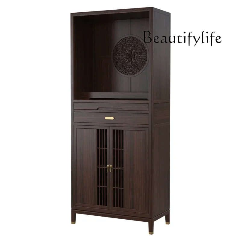 

Chinese-Style Solid Wood Shrine Clothes Closet Buddha Shrine Home God of Wealth Worship Shrine Altar Cabinet