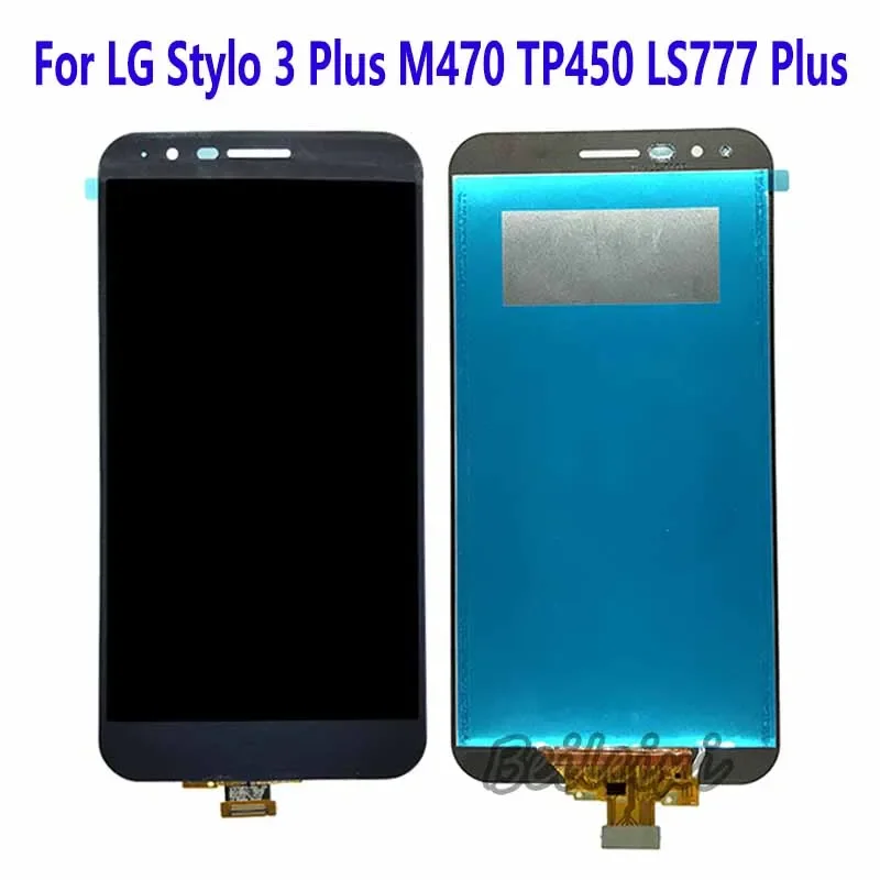 For LG Stylo 3+ MP450 TP450 LCD Display Touch Screen Digitizer Assembly For LG Stylo 3 Plus M470 TP450 LS777 Plus