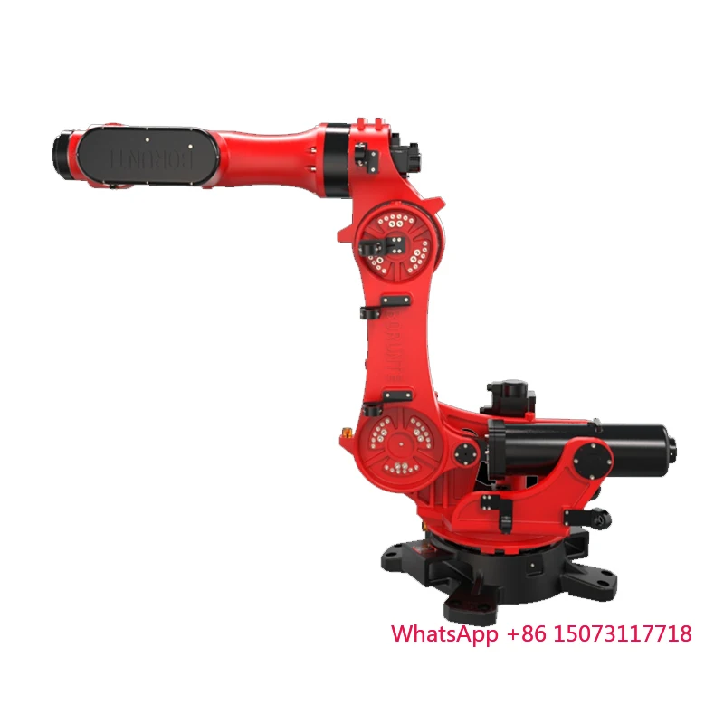 ذراع روبوت صناعي BORUNTE عالي الجودة 6 محاور 200 كجم حمولة مع روبوت تحميل القابض للتراص والتعامل مع البليت