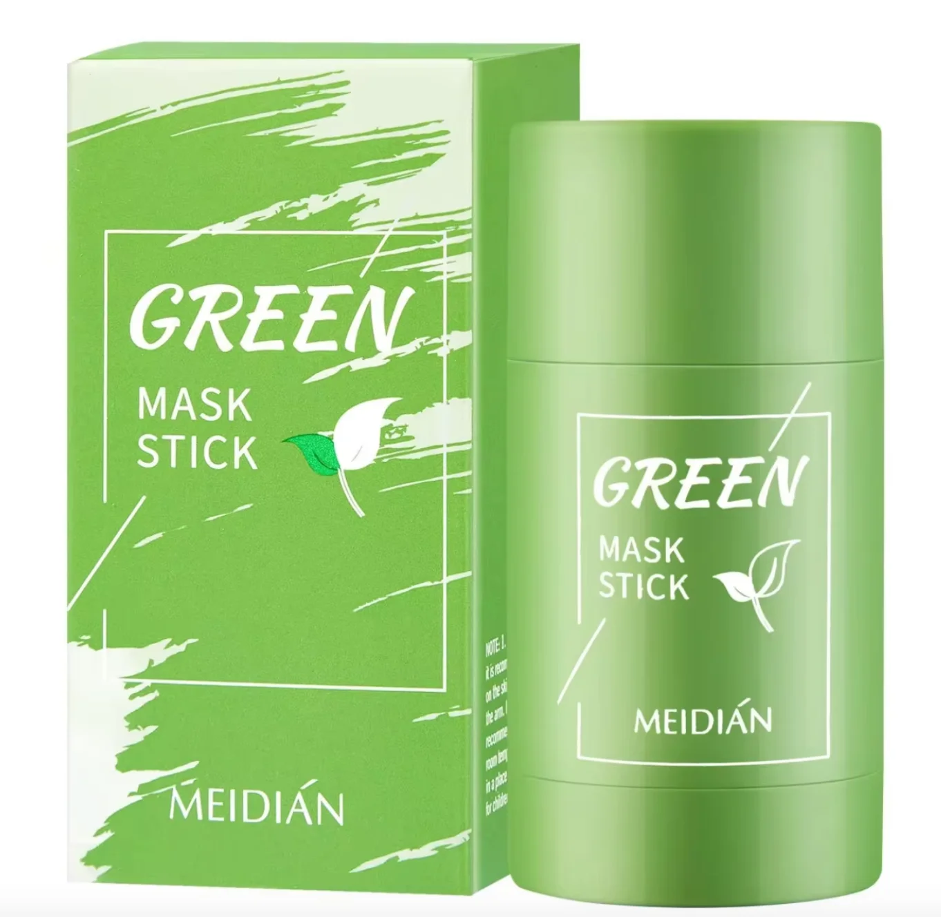 Spreadable Mud Mask Stick Hydrating Moisturizing Oil Control Exfoliating Deep Cleaning Green Tea Solid Mask