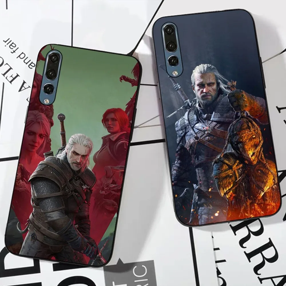 Game W-WitcherS Phone Case For Huawei P 8 9 10 20 30 40 50 Pro Lite Psmart Honor 10 lite 70 Mate 20lite