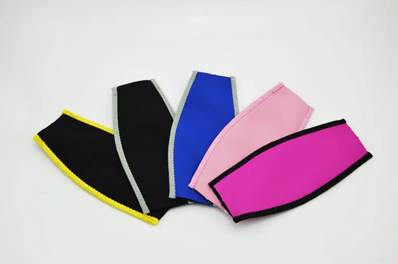 Neopren-Tauchmaske, Kopfband-Abdeckung, Maske, gepolstert, schützt langes Haarband, Strap-Wrapper – Detail 2