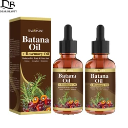 Batana Oil Rosemary Oil For Hair Growth Strengthen Roots Nourish Scalp Smooth Frizzy Repair Split Ends Hair Care Essential Oil