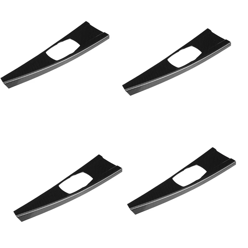 

4X автомобильная мультимедийная панель, накладка, наклейка для BMW 3 серии F30 F34 4 серии F33 F36, внутренняя отделка из углеродного волокна