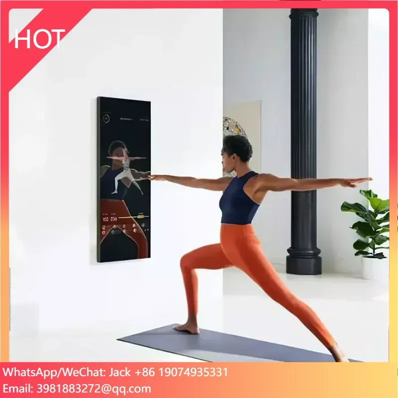 

43 inch Interactive Fitness Mirror Smart Led Side Mirror Fit Fitness Smart Mirror