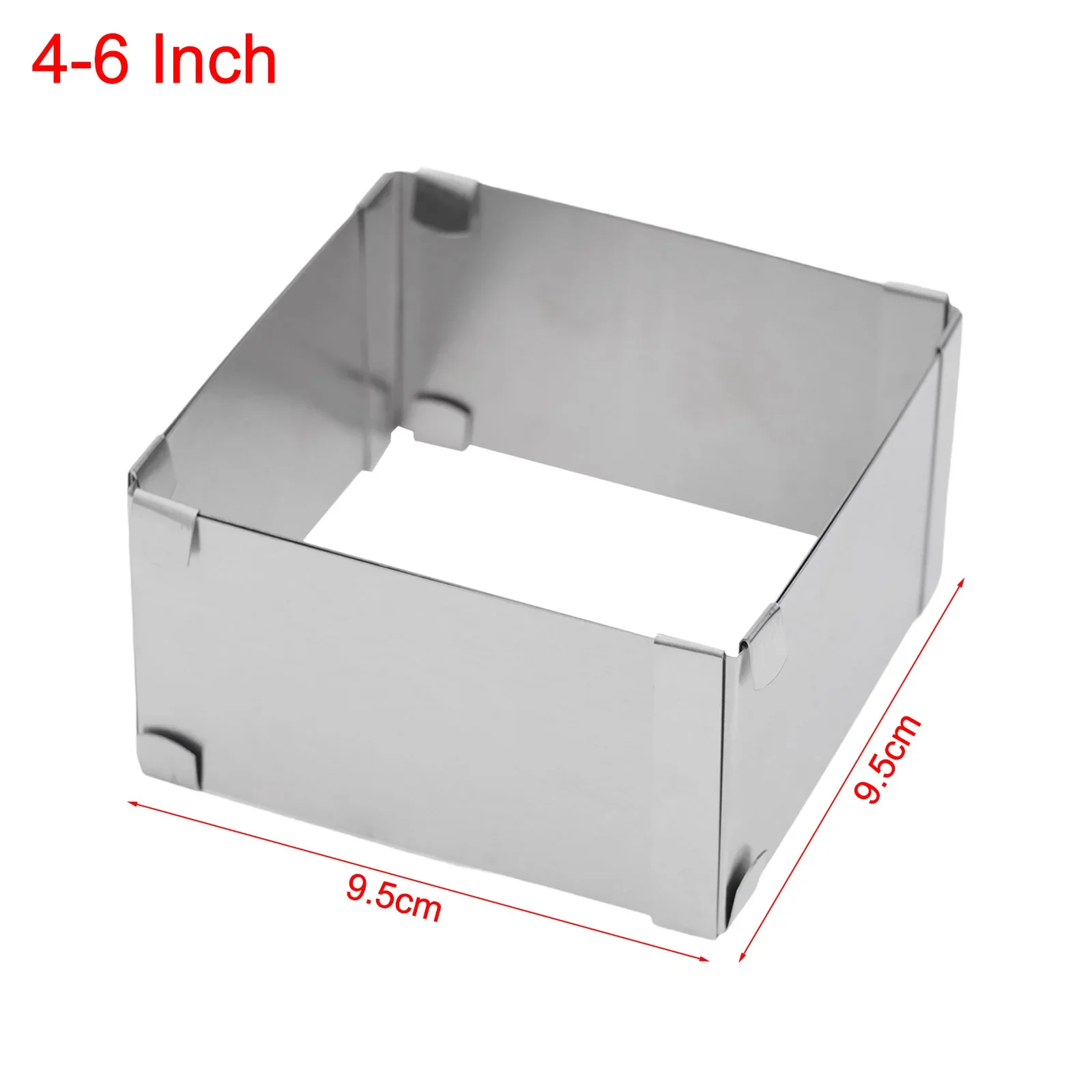 Baking Enthusiasts Home Kitchen Baking Classes Adjustable Mousse Ring High Temperature Resistant Versatile Home Baking