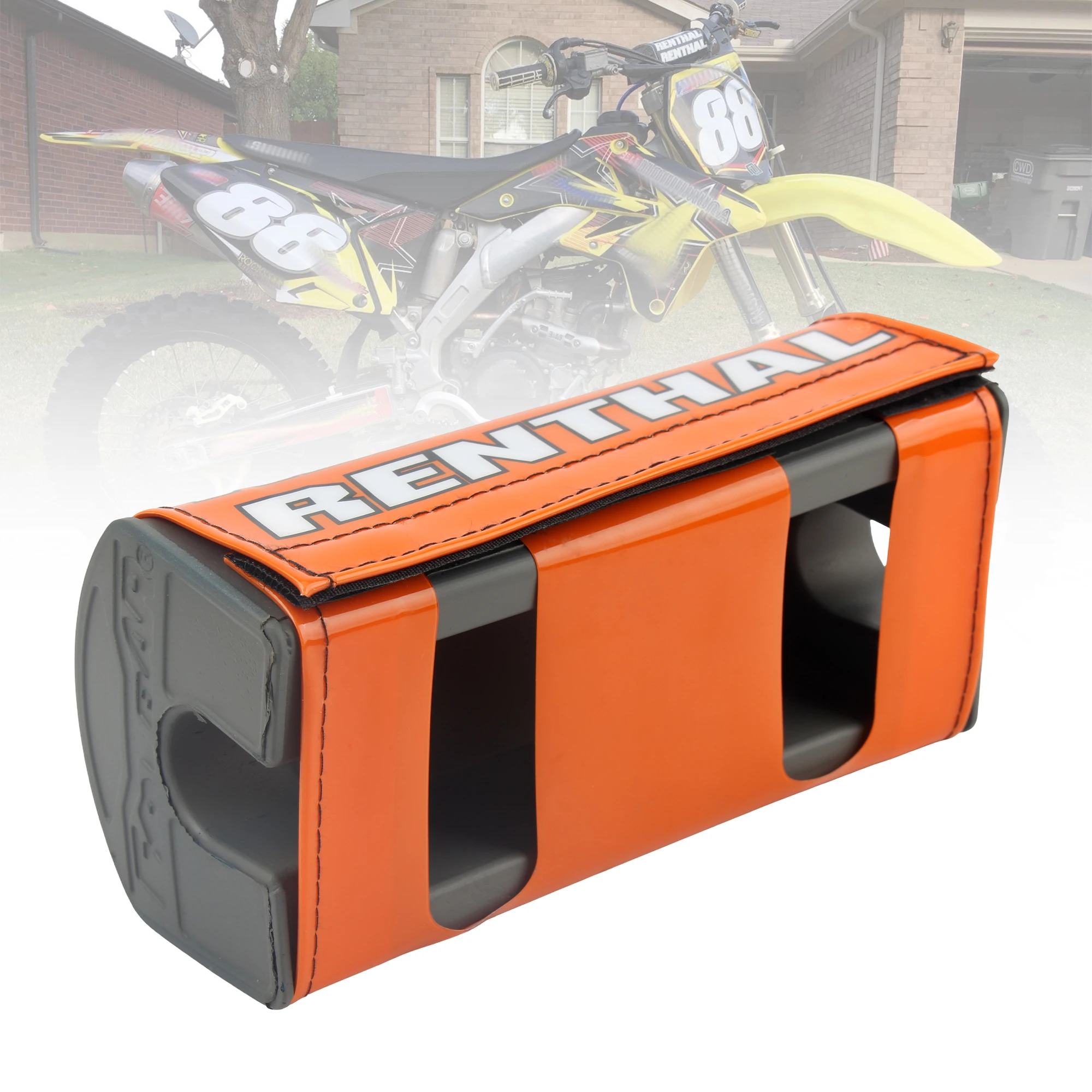 แผ่นรองแฮนด์รถ ATV UTV มอเตอร์ไซค์ สำหรับ Renthal Pit Bike Mousse Guidon Moto Cross Protection หมอนรองพวงมาลัย Enduro