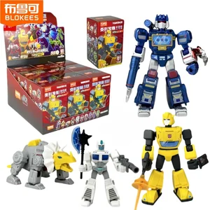 Hot Blokees Transformers Galaxy Version3 Soundwave Optimus Prime Skyfall Action Figure Statue Model Collection Dolls Kids Gifts 10 best sales armada optimus prime - №7