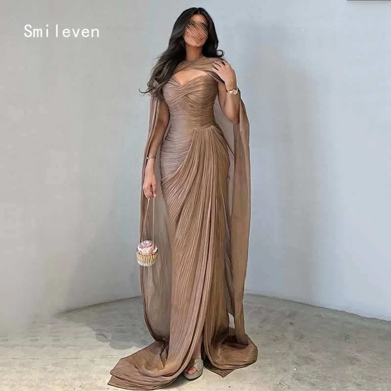 Smileven Transparent Mermaid فساتين سهرة Prom Dress Sleeveless Party Gowns Sweetheart Occassion Dress Customized 2026