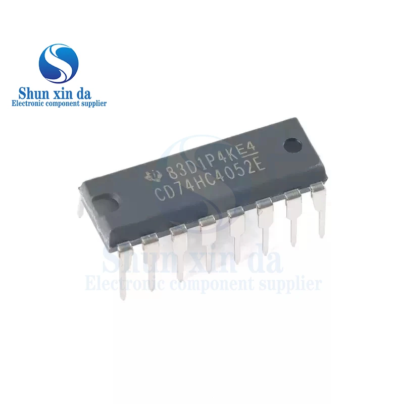 10PCS CD74HC4052E DIP-16 CD74HC4052M96 HC4052M SOP-16 CD74HC4052PWR HJ4052 TSSOP-16 Multiplexer Switch ICs SMD DIP SOP IC