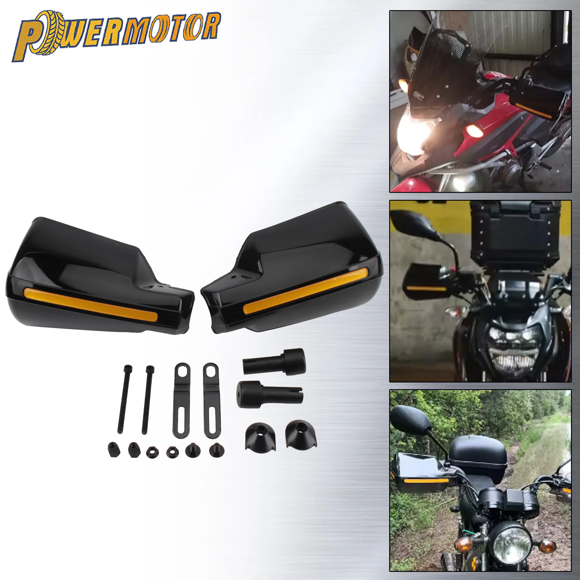 

Motorcycle Handguard Shield Windproof Hand Protector for DirtBike ATV Motocross Supermoto Scooter Handlebar Handguard Modified