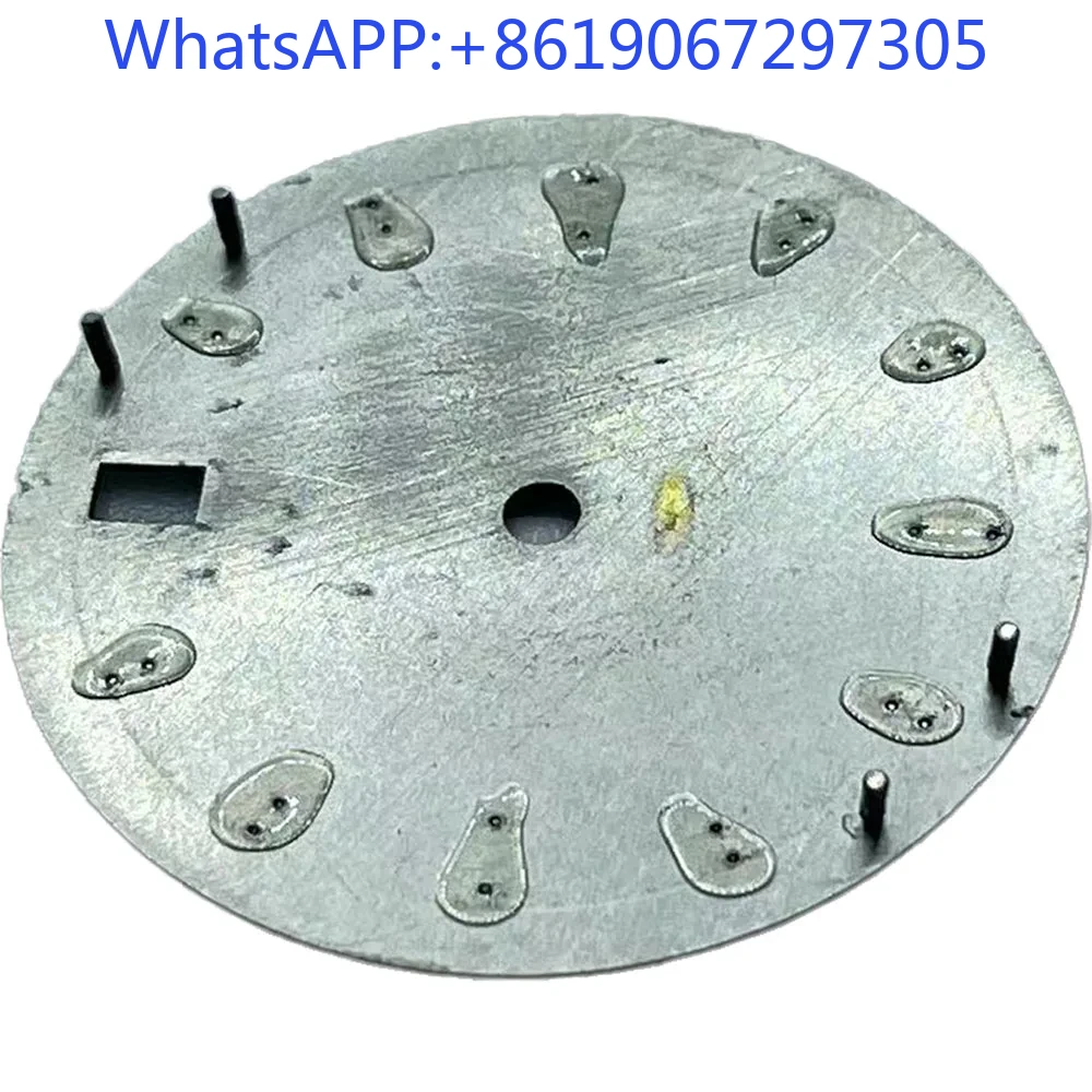 Sunburst MOP الملمس ساعة الطلب مناسبة ل NH35/36/4R الحركة التلقائية وزارة الدفاع أجزاء nh35 حالة الأخضر لوم الساعات للرجل