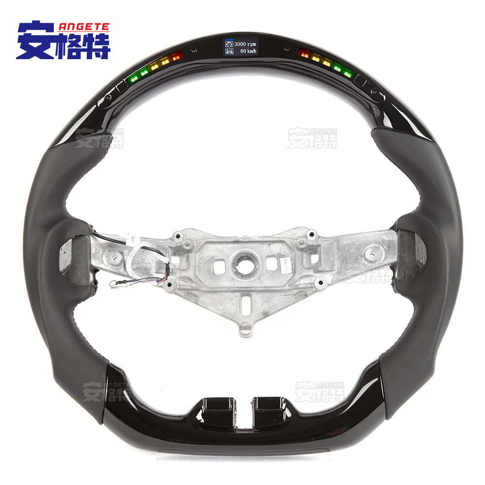 

Applicable to:Customized for Jeep Wrangler Carbon Fiber Piano Paint Car Modified Steering Wheel Steering Wheel