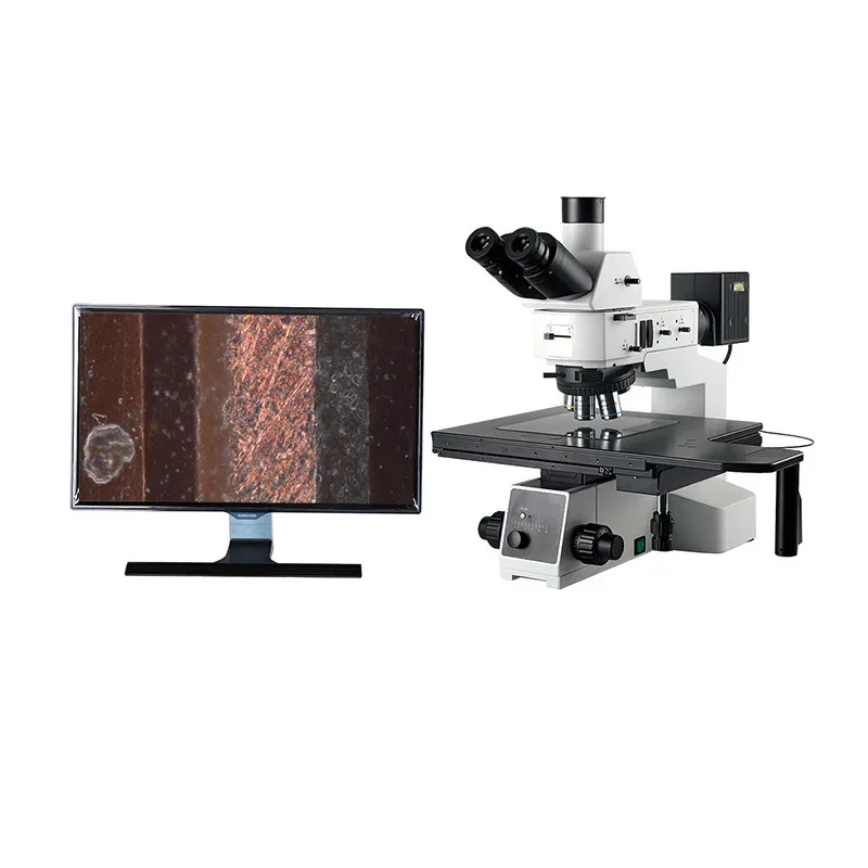 Metallographic microscope, differential interference high power upright metallographic microscope MX8R