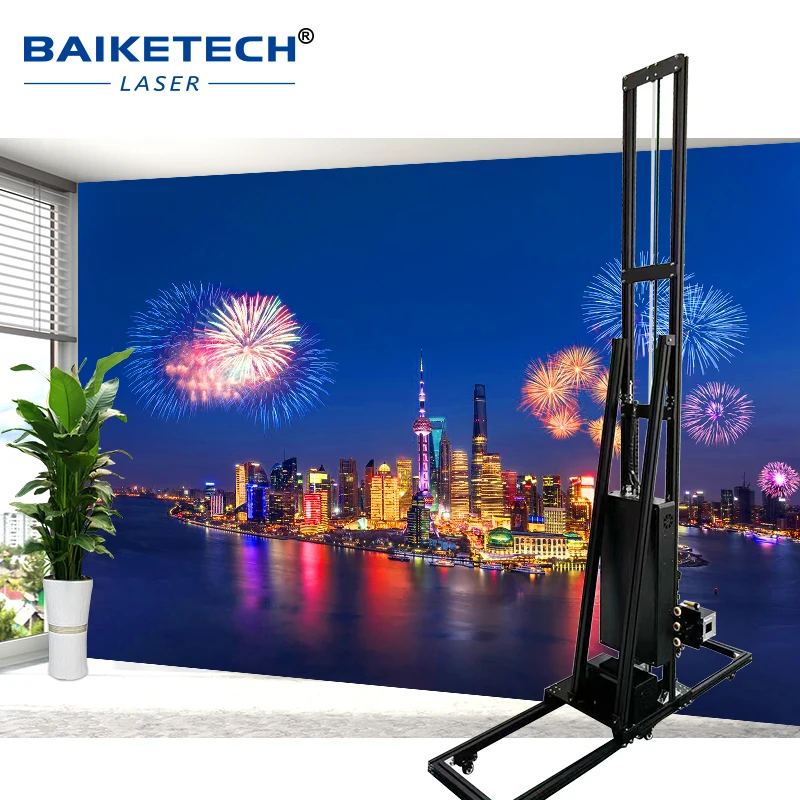 TH-UP1600WX Factory 3D UV Vertical Wall Inkjet Printer Indoor and Outdoor Printing Machine Inject Printing Machine