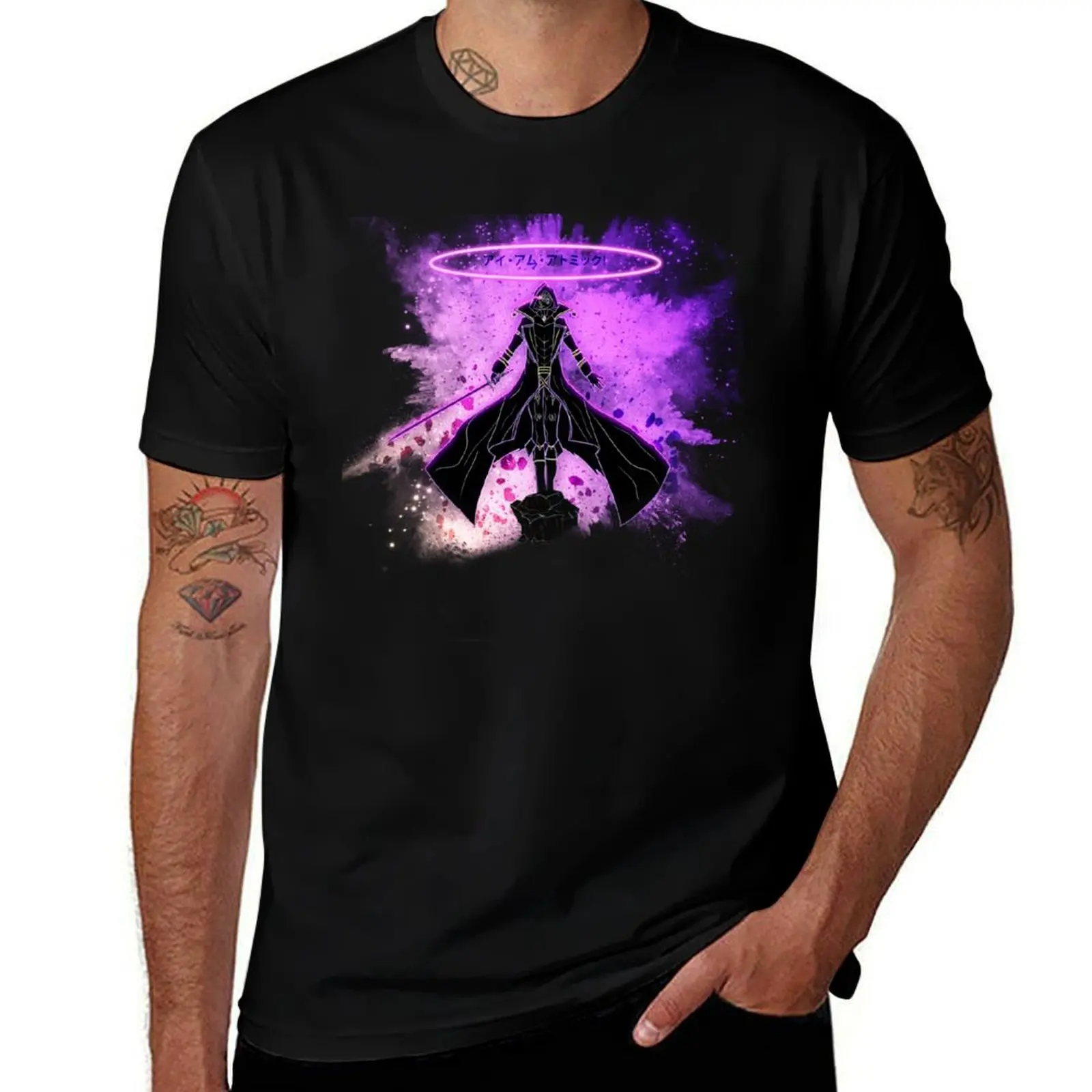 The eminence in shadow cid T-Shirt t shirts for man cotton soft man t shirts for men t shirt for man 100 percent cotton T-Shirt