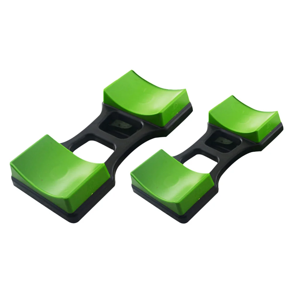 

2 Pcs Dumbbell Stand Rack Bracket Barbell Storage Household Small Plastic Display Accessory Fitness