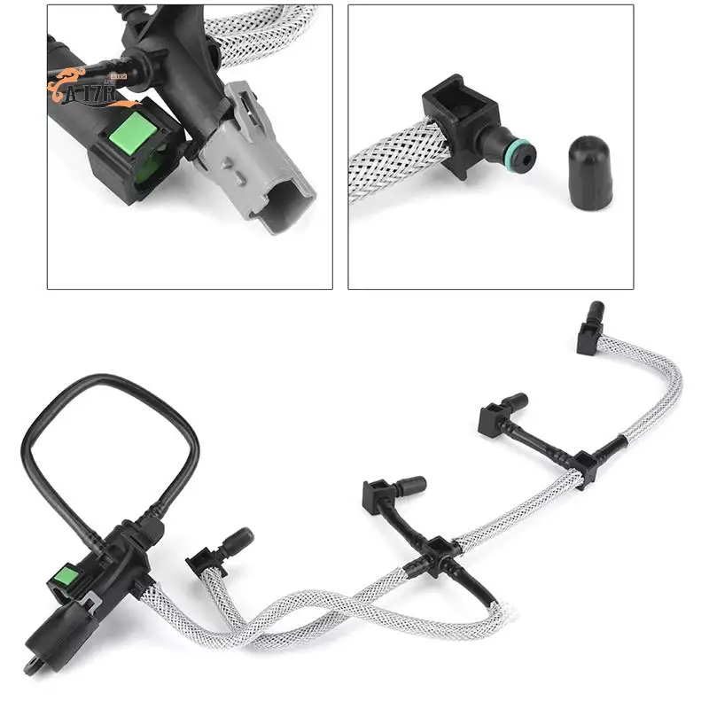 

A17R-Fuel Return Leak Hose Pipe Line Diesel Injector Hose For Ford Transit 1.8 TDCI Mondeo Focus 4M5Q9K022AG 1521487