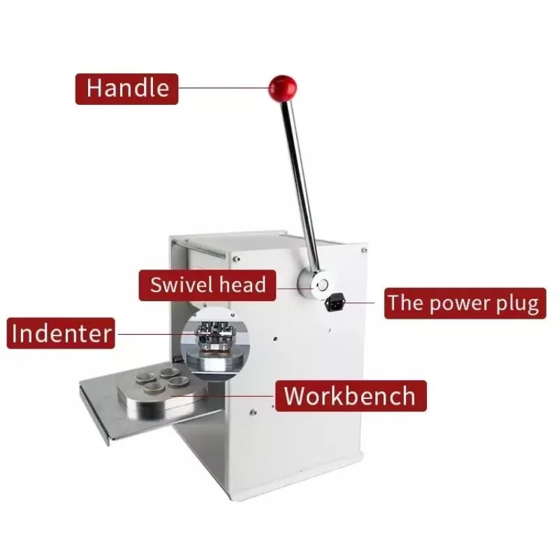 

Easy to Use Manual Coffee Sealing Machine 6 Holes Nespresso Sealing Machine