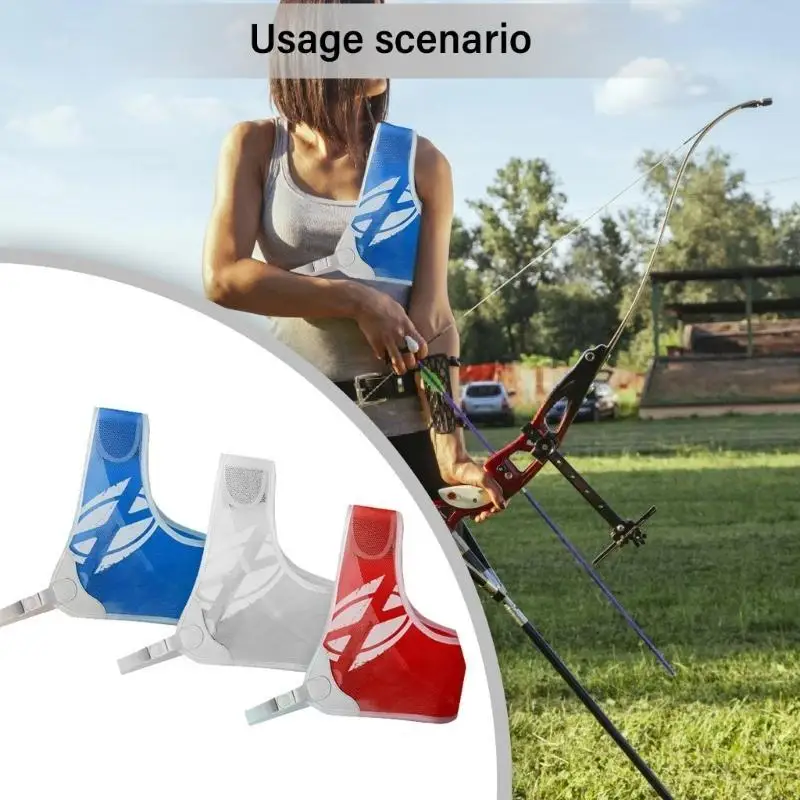 652F Simple Archer Chest Guard Outdoor Sports Adjustable Safety Guard
