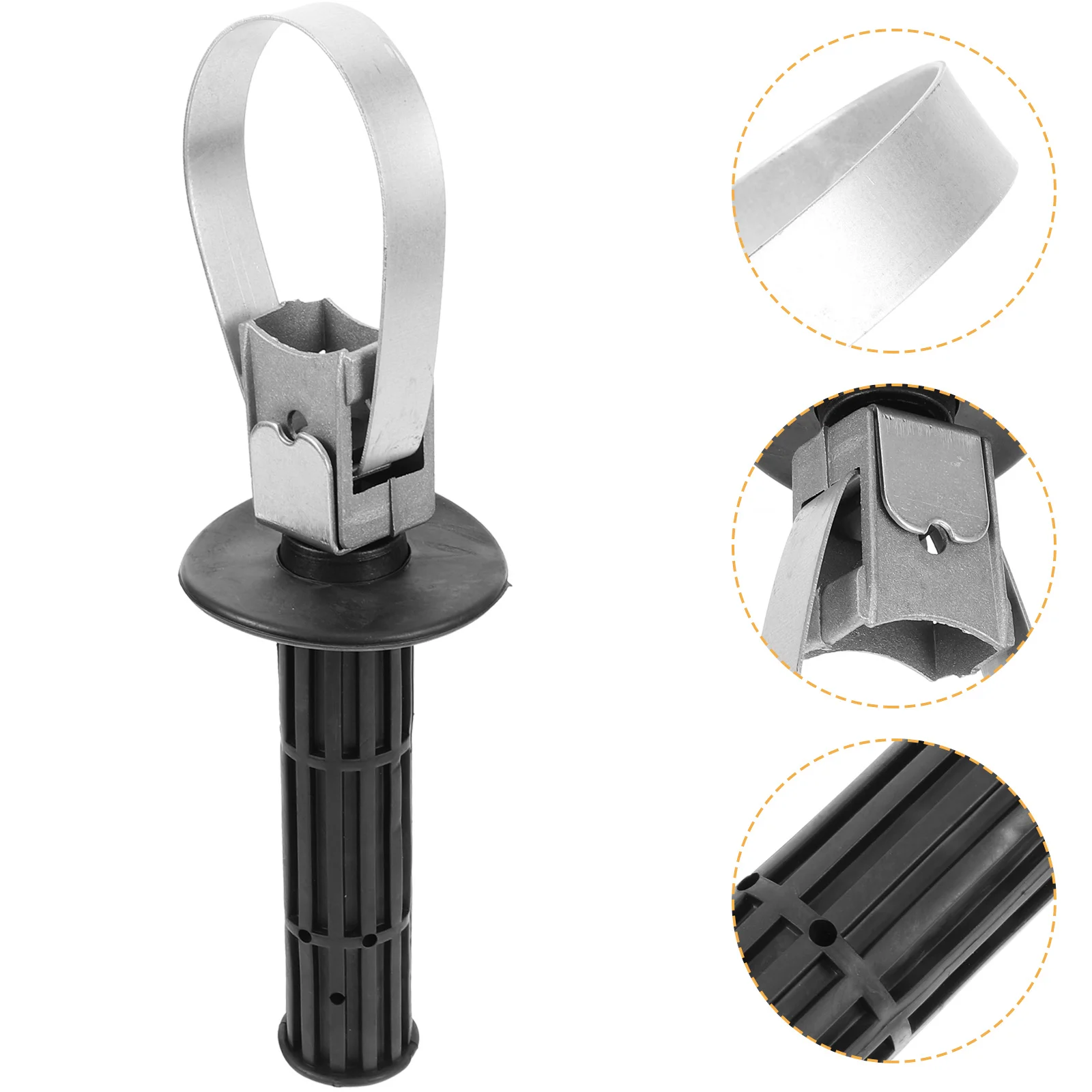 

Impact Drill Handle Replacement Electric Hammer Front Grip Auxiliary Handle For Power Tools Durable Metal Plastic Compatible