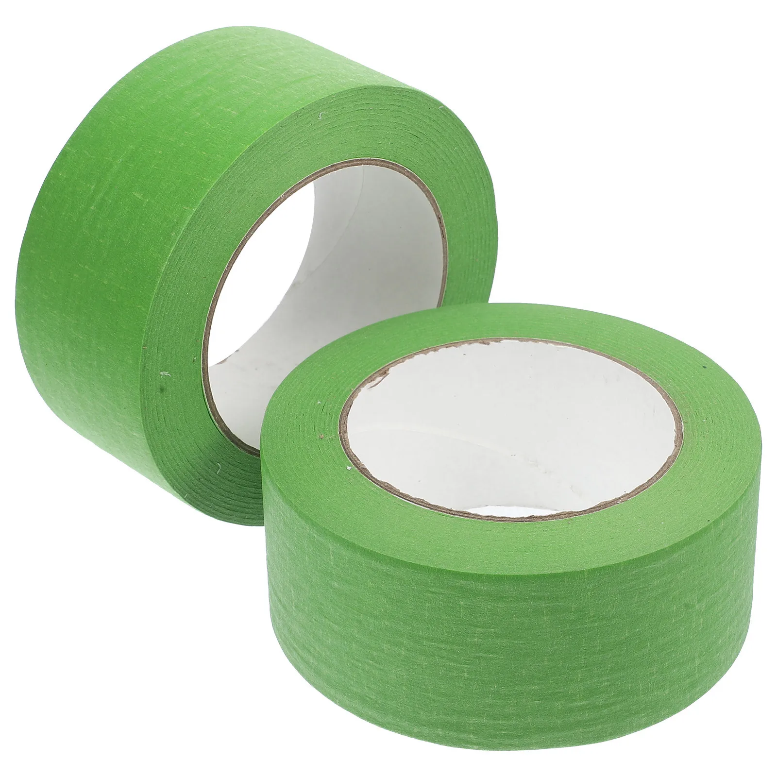 

2 Rolls Green Masking Tape 2 Inch Wide for Painting DIY Crafts Artists Automotive Car Projects Painters Tape Bulk