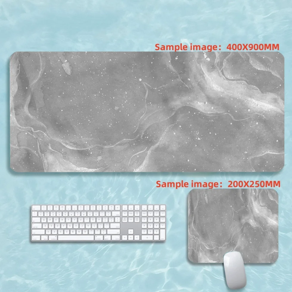 

Gray mouse pad 1200x600 large Mousepad Kawaii Desk Mat Non-Slip Durable Keybaord Gaming mousepad office Table Mat