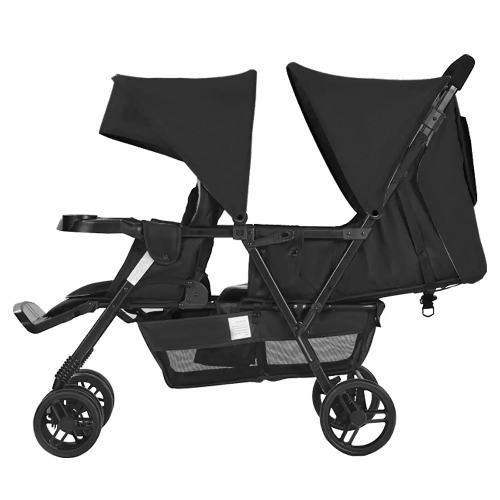 Double Stroller, Foldable Lightweight Twin Tandem Stroller