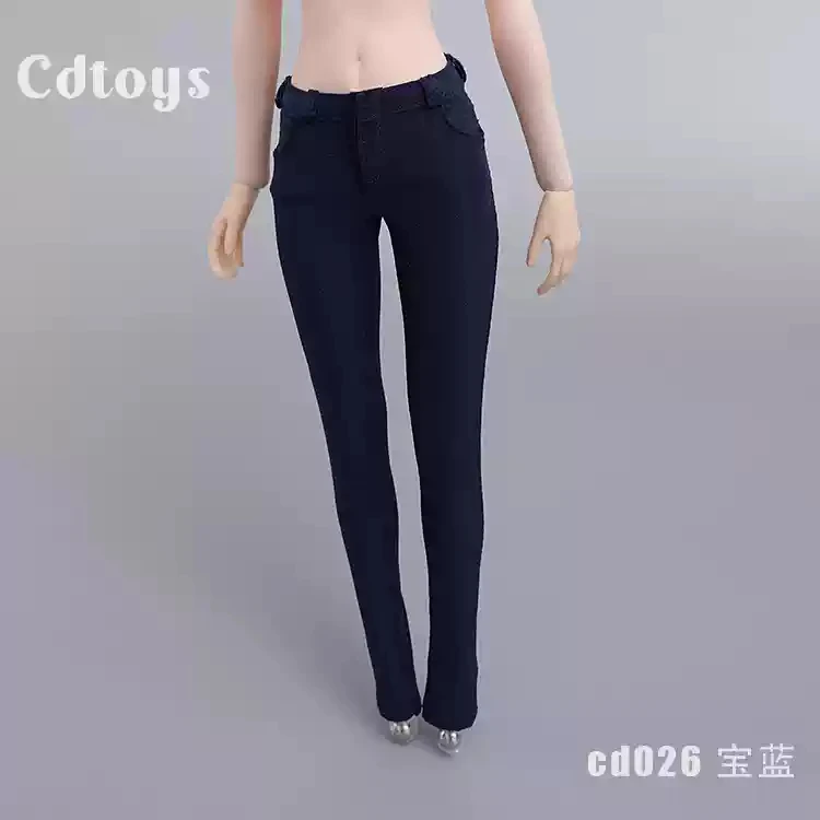 W magazynie cdtoys cd026 1/6 Scale Female Soldier Charm Tight Pencil Pants Model ubrań dla 12-calowej figurki akcji tbl Body