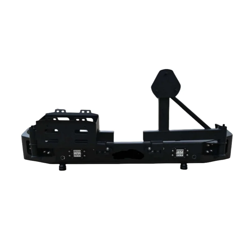 

ТОП Совершенно новый сверхмощный стальной задний внедорожный аварийный бар, простая установка, бампер 4x4 с вырезами противотуманных фар для Ford Everest